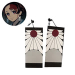 Demon Slayer  Kimetsu no Yaiba Tanjirou Kamado Earrings