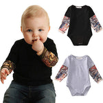 Baby Biker Tat Romper