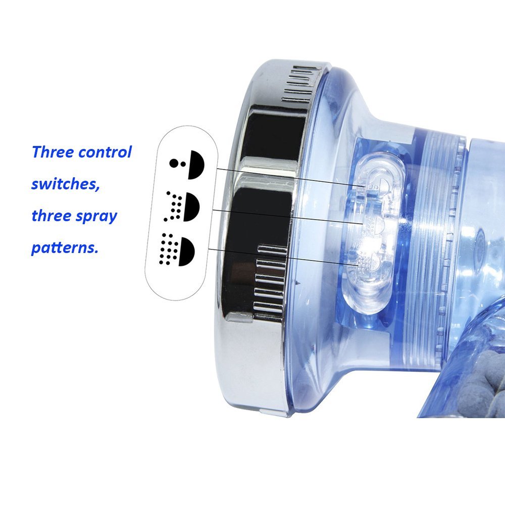Adjustable Jetting Shower Head High Pressure Saving water